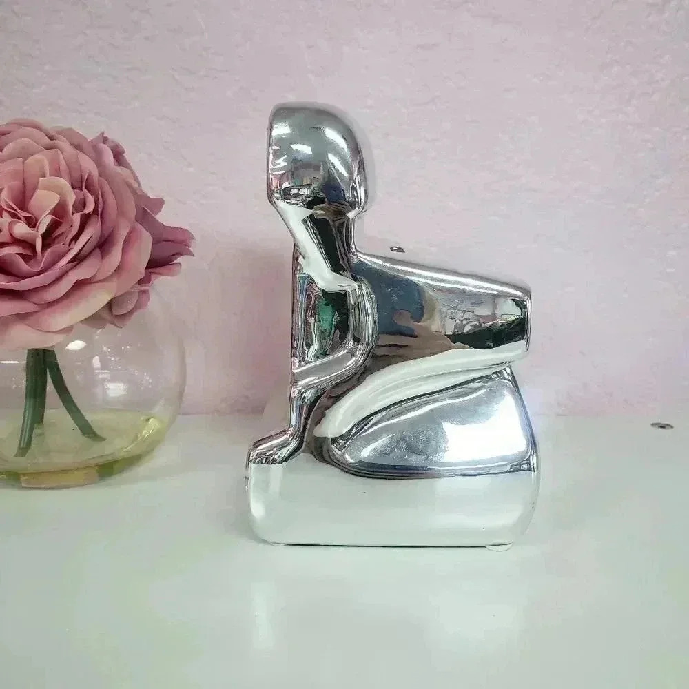 Silver Chrome Ceramic Camera Bank - Picture 4 of 8